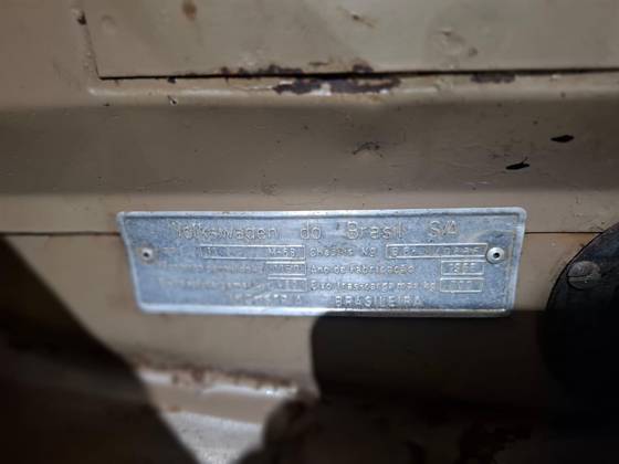VOLKSWAGEN FUSCA 1.3 8V GASOLINA 2P MANUAL